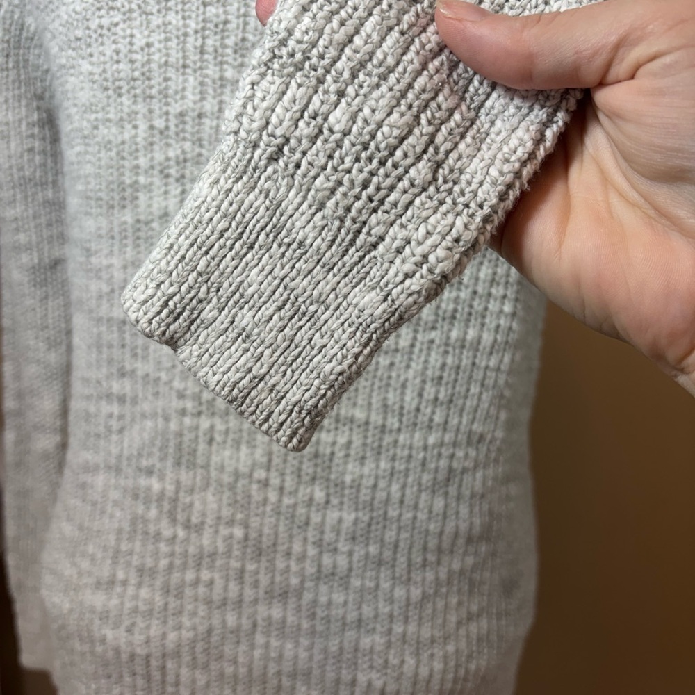 Madewell Heather Gray Crew Neck Sweater - Picture 5 of 7